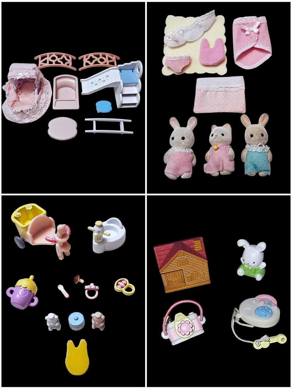 Sylvanian Families Calico Critters Figures & Nursery Playset 33 Total Pieces